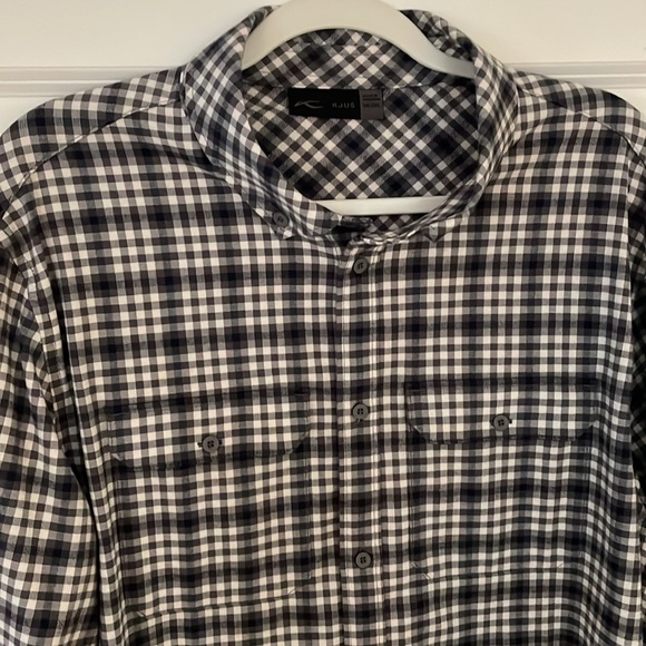 Kjus 2XL plaid long sleeved shirt - Picture 2 of 11